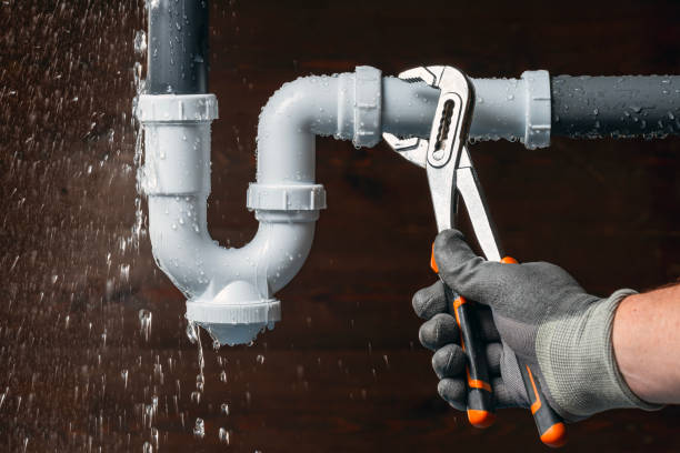 Professional Gas Line Repair technician working in Mamers, NC